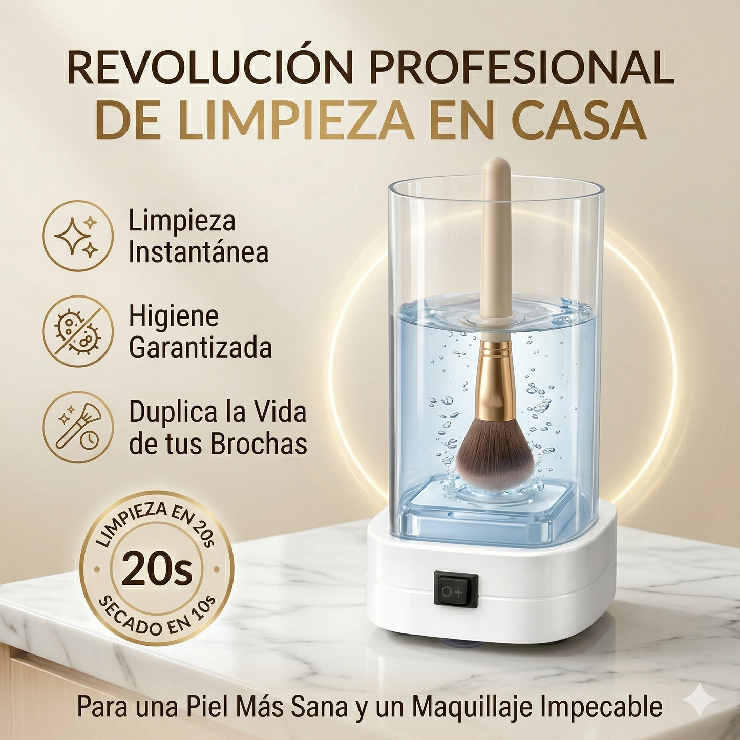 Limpiador Automático de Brochas