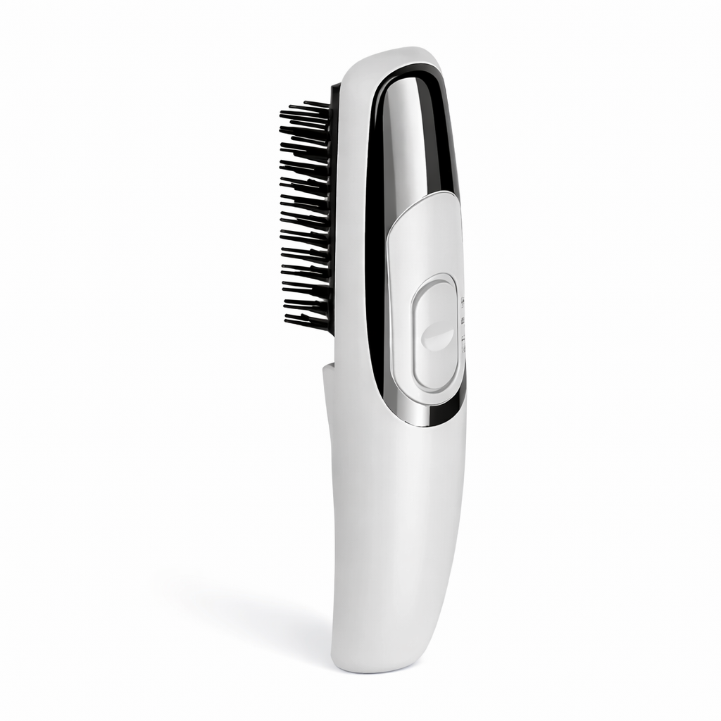 Cepillo anticaída con luz infrarroja y masaje capilar para estimular el crecimiento del cabello