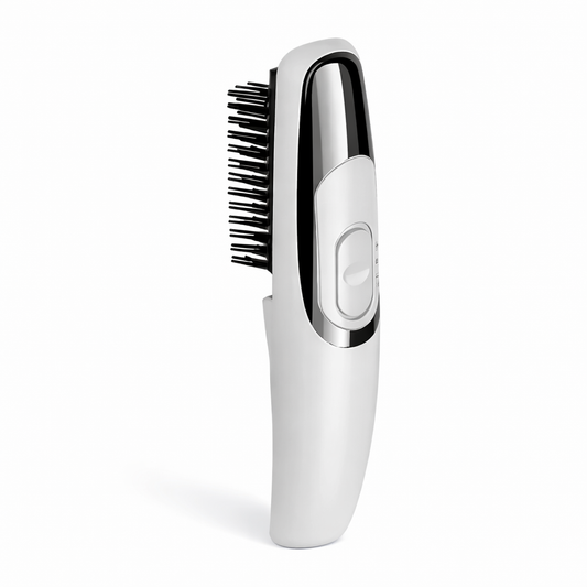 Cepillo anticaída con luz infrarroja y masaje capilar para estimular el crecimiento del cabello