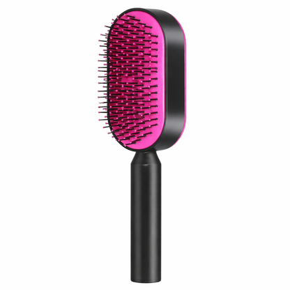 Cepillo desenredante con púas flexibles para desenredar el cabello sin tirones