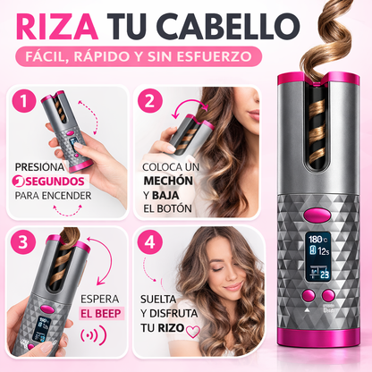 Cómo usar el ondulador automático paso a paso para conseguir rizos perfectos