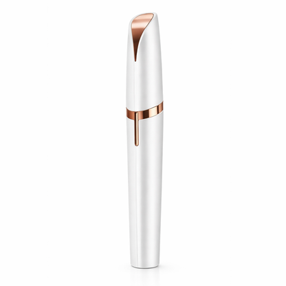 Depiladora facial de precisión para cejas, rostro y labio superior con luz LED