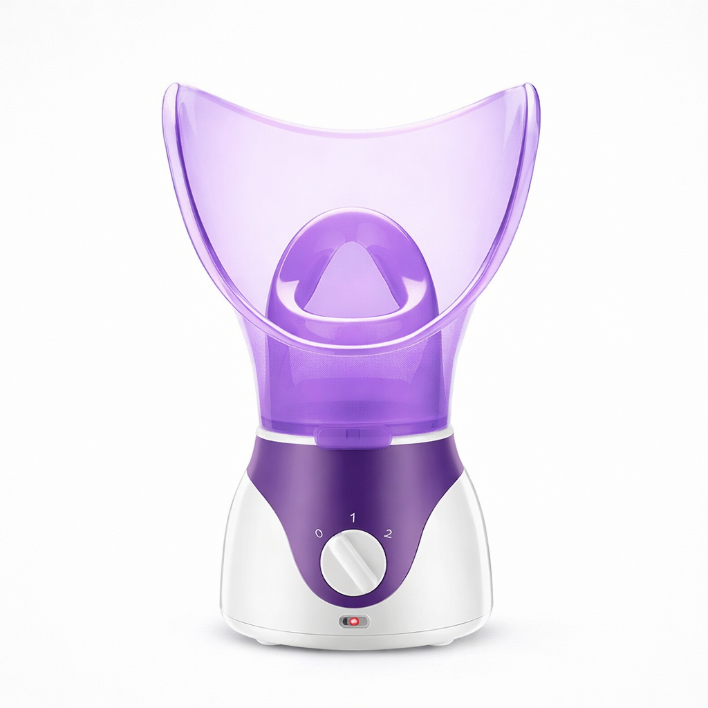Vapor facial para hidratación profunda y limpieza de poros en casa