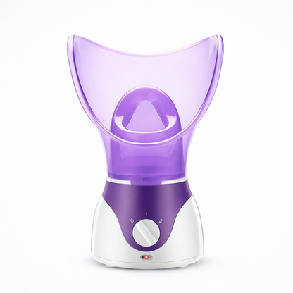 Vapor facial para hidratación profunda y limpieza de poros en casa