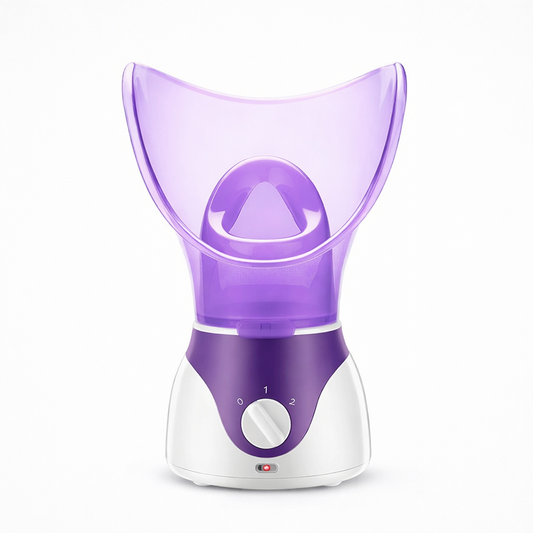 Vapor facial para hidratación profunda y limpieza de poros en casa