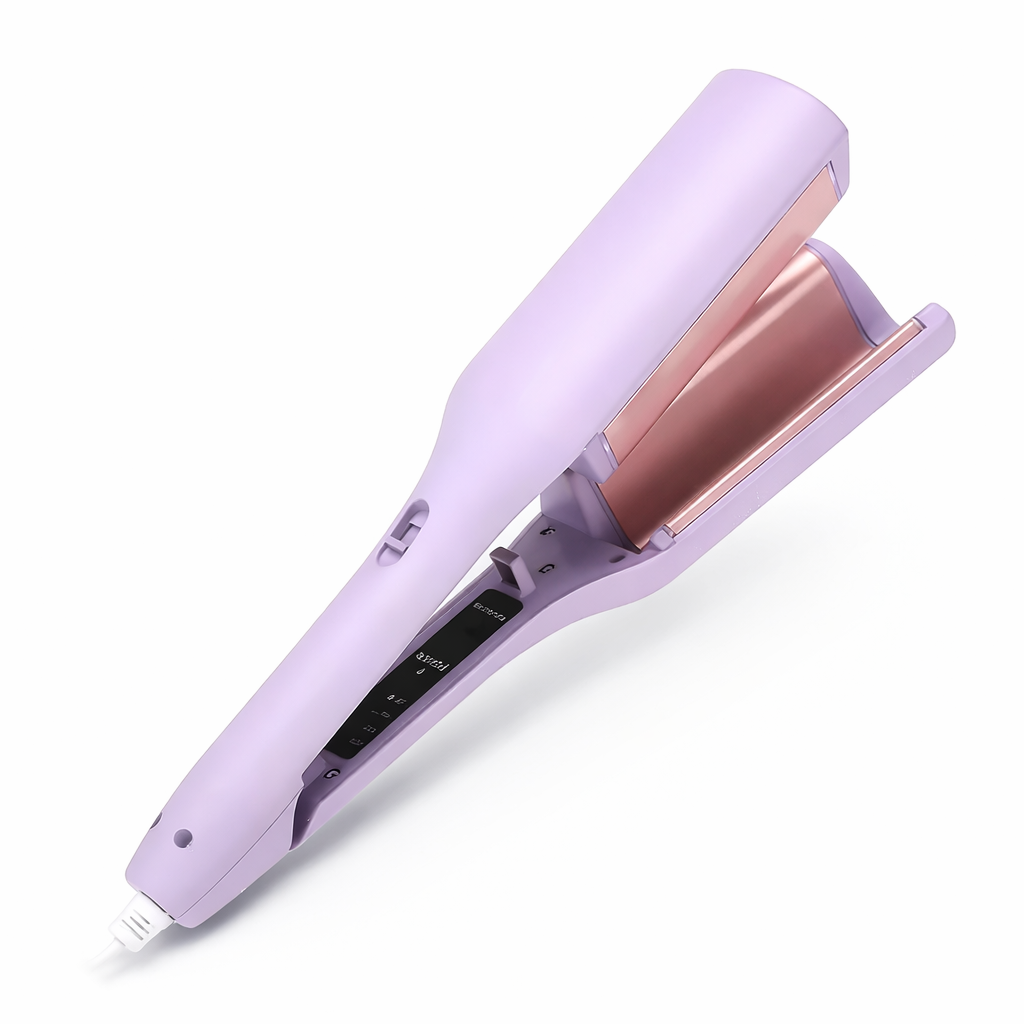 Ondulador Wave Curler profesional para crear ondas naturales en el cabello con placas cerámicas